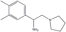 1-(3,4-dimethylphenyl)-2-(pyrrolidin-1-yl)ethan-1-amine