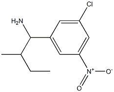 1-(3-chloro-5-nitrophenyl)-2-methylbutan-1-amine
