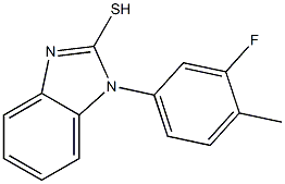 1-(3-fluoro-4-methylphenyl)-1H-1,3-benzodiazole-2-thiol