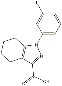 1-(3-iodophenyl)-4,5,6,7-tetrahydro-1H-indazole-3-carboxylic acid