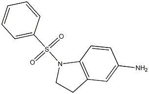 1-(benzenesulfonyl)-2,3-dihydro-1H-indol-5-amine