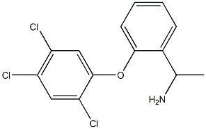 1-[2-(2,4,5-trichlorophenoxy)phenyl]ethan-1-amine
