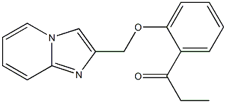 1-[2-(imidazo[1,2-a]pyridin-2-ylmethoxy)phenyl]propan-1-one