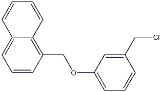 1-[3-(chloromethyl)phenoxymethyl]naphthalene