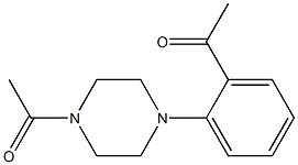 1-[4-(2-acetylphenyl)piperazin-1-yl]ethan-1-one