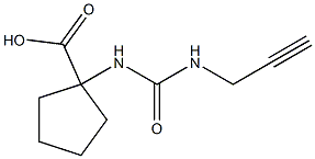 1-{[(prop-2-ynylamino)carbonyl]amino}cyclopentanecarboxylic acid
