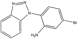 2-(1H-1,2,3-benzotriazol-1-yl)-5-bromoaniline Structure
