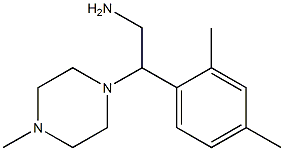 2-(2,4-dimethylphenyl)-2-(4-methylpiperazin-1-yl)ethanamine