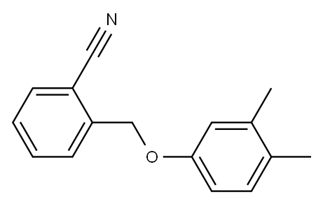 2-(3,4-dimethylphenoxymethyl)benzonitrile