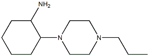 2-(4-propylpiperazin-1-yl)cyclohexan-1-amine