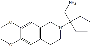 2-(6,7-dimethoxy-3,4-dihydroisoquinolin-2(1H)-yl)-2-ethylbutan-1-amine