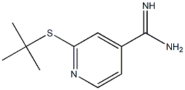 2-(tert-butylsulfanyl)pyridine-4-carboximidamide