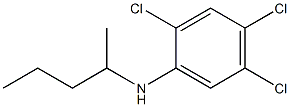 2,4,5-trichloro-N-(pentan-2-yl)aniline