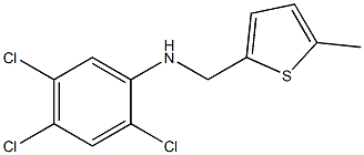 2,4,5-trichloro-N-[(5-methylthiophen-2-yl)methyl]aniline