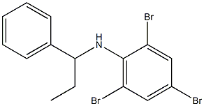 2,4,6-tribromo-N-(1-phenylpropyl)aniline