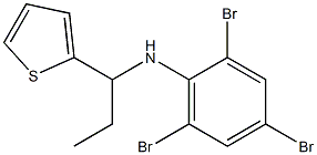 2,4,6-tribromo-N-[1-(thiophen-2-yl)propyl]aniline