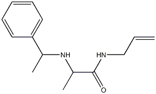 2-[(1-phenylethyl)amino]-N-(prop-2-en-1-yl)propanamide