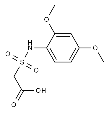 2-[(2,4-dimethoxyphenyl)sulfamoyl]acetic acid