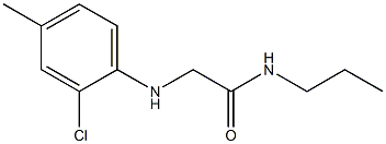 2-[(2-chloro-4-methylphenyl)amino]-N-propylacetamide