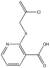 2-[(2-chloroprop-2-enyl)thio]nicotinic acid