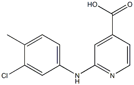 2-[(3-chloro-4-methylphenyl)amino]pyridine-4-carboxylic acid