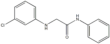 2-[(3-chlorophenyl)amino]-N-phenylacetamide