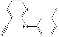 2-[(3-chlorophenyl)amino]pyridine-3-carbonitrile