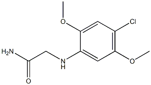 2-[(4-chloro-2,5-dimethoxyphenyl)amino]acetamide