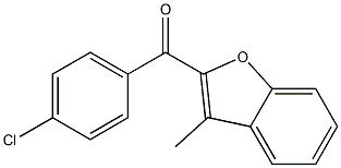 2-[(4-chlorophenyl)carbonyl]-3-methyl-1-benzofuran