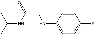 2-[(4-fluorophenyl)amino]-N-(propan-2-yl)acetamide
