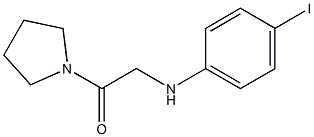 2-[(4-iodophenyl)amino]-1-(pyrrolidin-1-yl)ethan-1-one