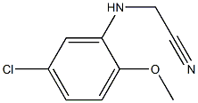 2-[(5-chloro-2-methoxyphenyl)amino]acetonitrile