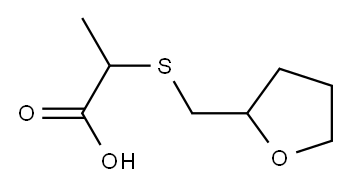 2-[(tetrahydrofuran-2-ylmethyl)thio]propanoic acid