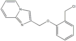 2-[2-(chloromethyl)phenoxymethyl]imidazo[1,2-a]pyridine