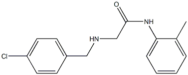 2-{[(4-chlorophenyl)methyl]amino}-N-(2-methylphenyl)acetamide