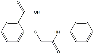 2-{[(phenylcarbamoyl)methyl]sulfanyl}benzoic acid