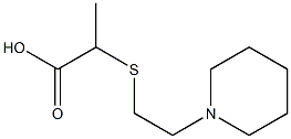 2-{[2-(piperidin-1-yl)ethyl]sulfanyl}propanoic acid