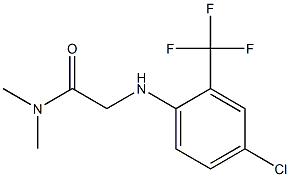 2-{[4-chloro-2-(trifluoromethyl)phenyl]amino}-N,N-dimethylacetamide