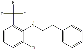 2-chloro-N-(2-phenylethyl)-6-(trifluoromethyl)aniline