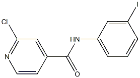 2-chloro-N-(3-iodophenyl)pyridine-4-carboxamide