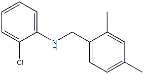 2-chloro-N-[(2,4-dimethylphenyl)methyl]aniline