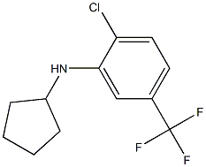 2-chloro-N-cyclopentyl-5-(trifluoromethyl)aniline