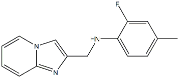 2-fluoro-N-{imidazo[1,2-a]pyridin-2-ylmethyl}-4-methylaniline