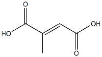 2-methylbut-2-enedioic acid Structure