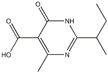 2-sec-butyl-4-methyl-6-oxo-1,6-dihydropyrimidine-5-carboxylic acid