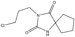 3-(3-chloropropyl)-1,3-diazaspiro[4.4]nonane-2,4-dione