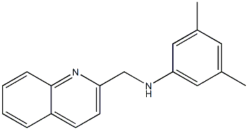 3,5-dimethyl-N-(quinolin-2-ylmethyl)aniline