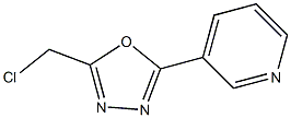 3-[5-(chloromethyl)-1,3,4-oxadiazol-2-yl]pyridine