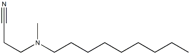 3-[methyl(nonyl)amino]propanenitrile