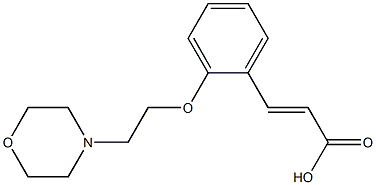 3-{2-[2-(morpholin-4-yl)ethoxy]phenyl}prop-2-enoic acid